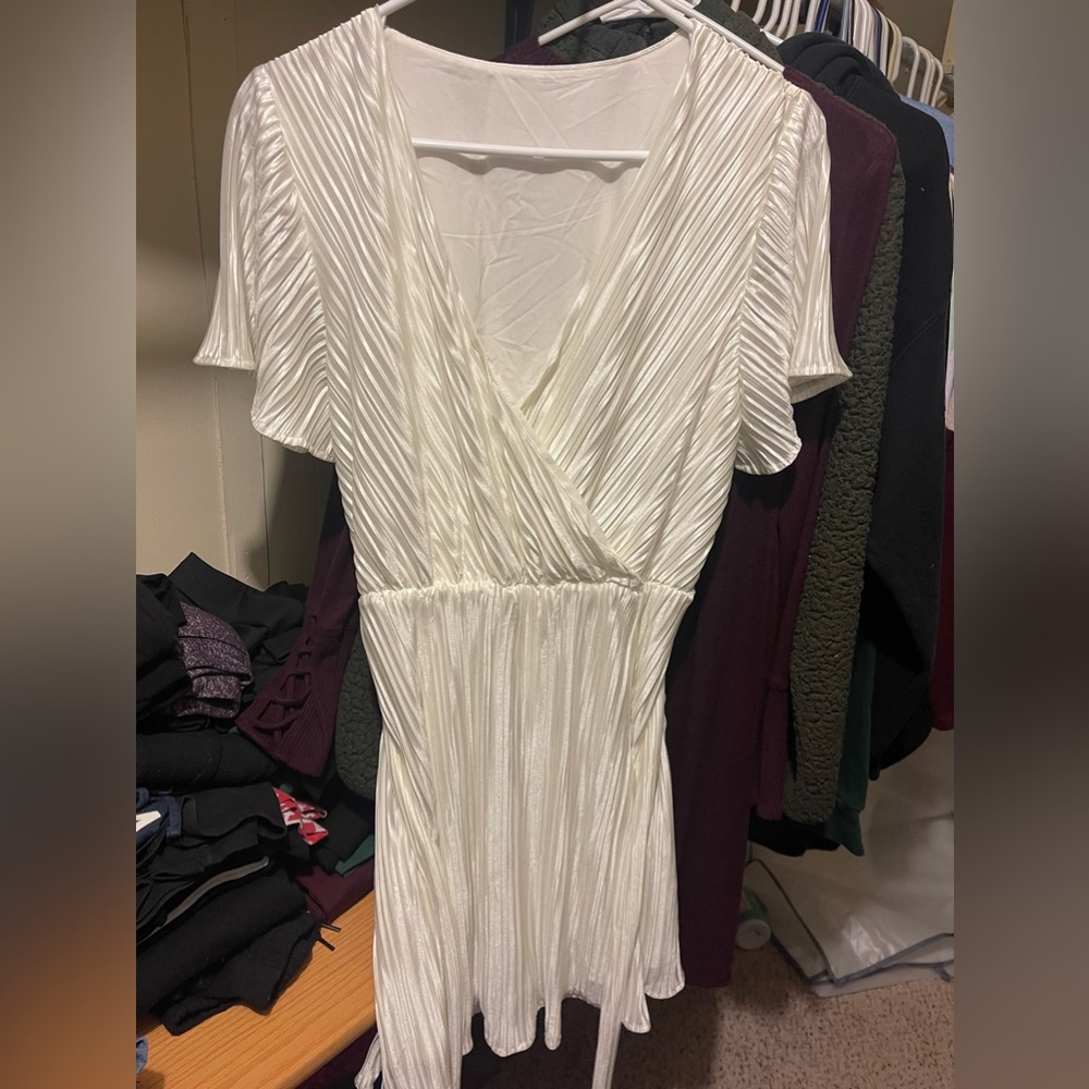 White dress